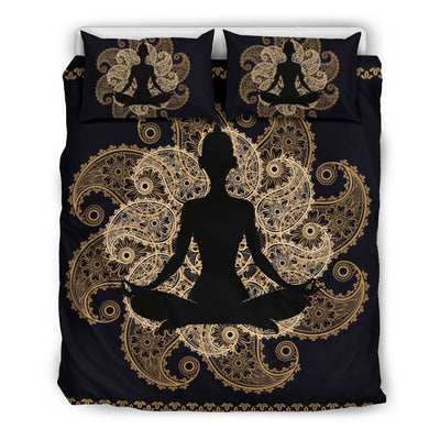 Mandala Yoga Duvet Cover Bedding Set