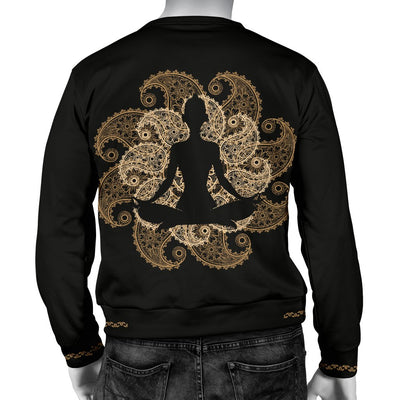 Mandala Yoga Men Crewneck Sweatshirt