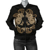 Mandala Yoga Women Casual Bomber Jacket