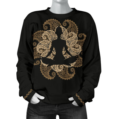 Mandala Yoga Women Crewneck Sweatshirt