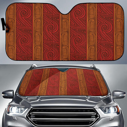 Maori Pattern Print Design 05 Car Sun Shades-JORJUNE.COM