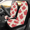 Maple Leaf Pattern Print Design 03 Car Seat Covers (Set of 2)-JORJUNE.COM