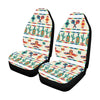 Maracas Mexican Pattern Print Design 01 Car Seat Covers (Set of 2)-JORJUNE.COM