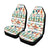 Maracas Mexican Pattern Print Design 01 Car Seat Covers (Set of 2)-JORJUNE.COM