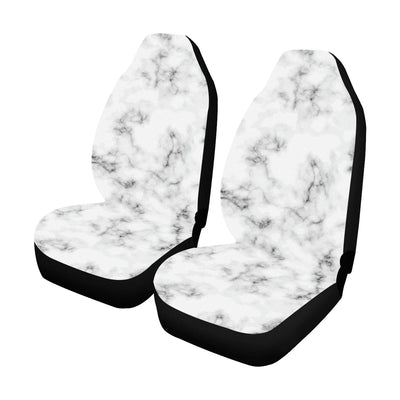 Marble Pattern Print Design 01 Car Seat Covers (Set of 2)-JORJUNE.COM