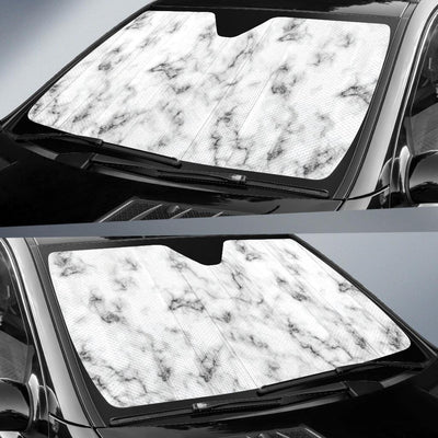 Marble Pattern Print Design 01 Car Sun Shades-JORJUNE.COM