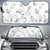 Marble Pattern Print Design 01 Car Sun Shades-JORJUNE.COM