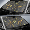 Marble Pattern Print Design 02 Car Sun Shades-JORJUNE.COM