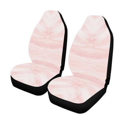 Marble Pattern Print Design 03 Car Seat Covers (Set of 2)-JORJUNE.COM