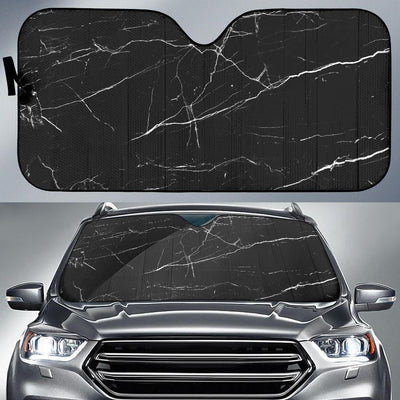 Marble Pattern Print Design 04 Car Sun Shades-JORJUNE.COM