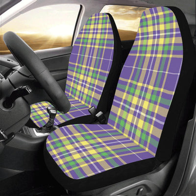 Mardi Gras Pattern Print Design 010 Car Seat Covers (Set of 2)-JORJUNE.COM