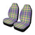 Mardi Gras Pattern Print Design 010 Car Seat Covers (Set of 2)-JORJUNE.COM