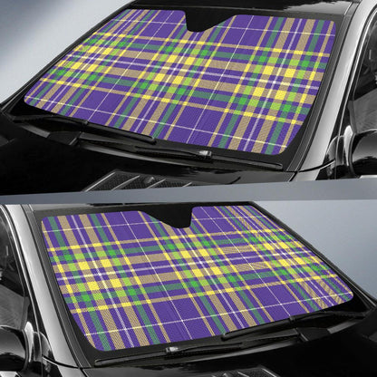 Mardi Gras Pattern Print Design 010 Car Sun Shades-JORJUNE.COM