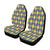 Mardi Gras Pattern Print Design 05 Car Seat Covers (Set of 2)-JORJUNE.COM