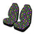 Mardi Gras Pattern Print Design 07 Car Seat Covers (Set of 2)-JORJUNE.COM