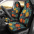 Marigold Pattern Print Design MR01 Universal Fit Car Seat Covers-JorJune