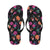 Marigold Pattern Print Design MR02 Flip Flops-JorJune