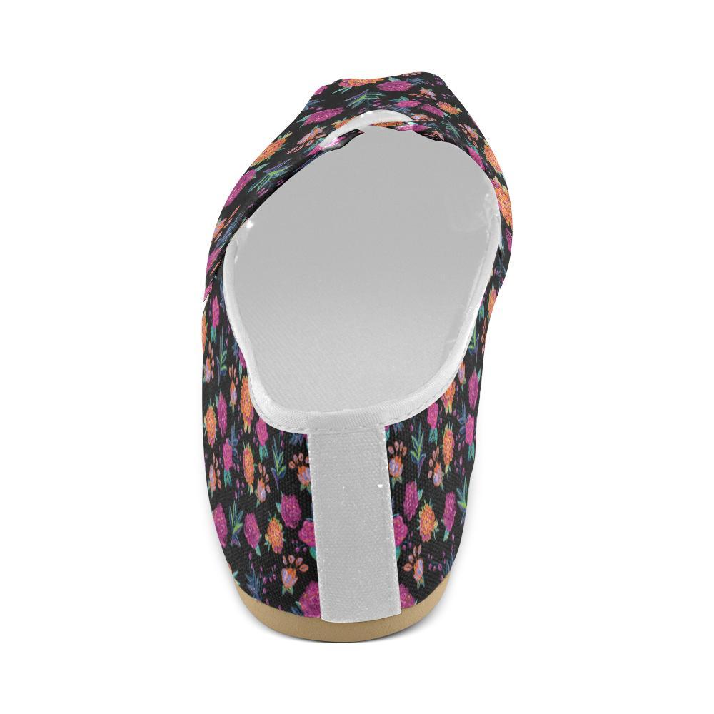 Marigold Pattern Print Design MR02 Women Casual Shoes-JorJune.com