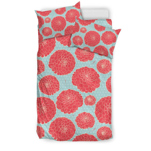 Marigold Pattern Print Design MR03 Duvet Cover Bedding Set-JORJUNE.COM