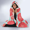 Marigold Pattern Print Design MR03 Hooded Blanket-JORJUNE.COM