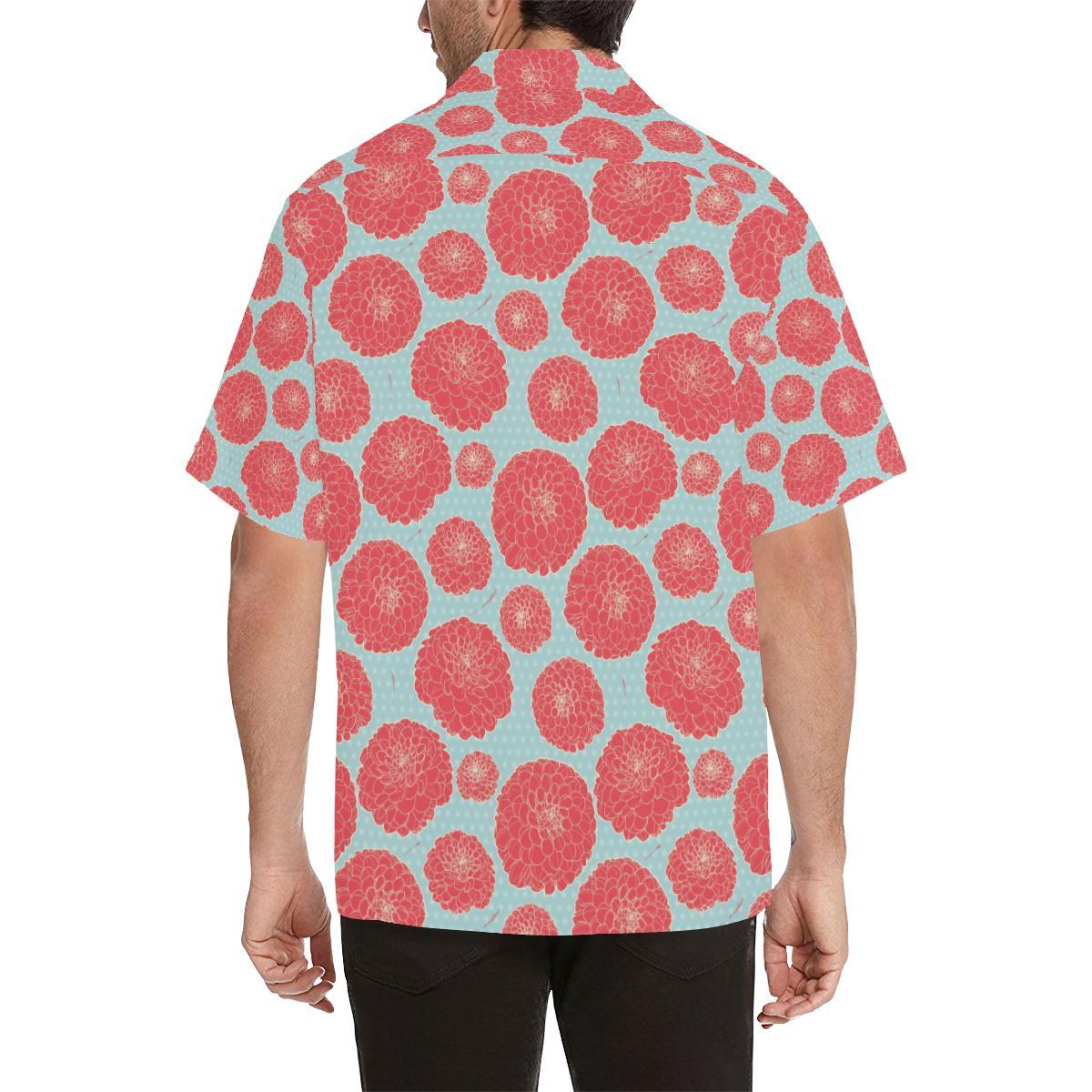 Marigold Pattern Print Design MR03 Men Hawaiian Shirt-JorJune