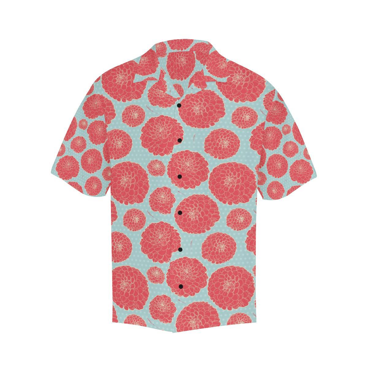 Marigold Pattern Print Design MR03 Men Hawaiian Shirt-JorJune
