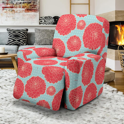Marigold Pattern Print Design MR03 Recliner Slipcover-JORJUNE.COM