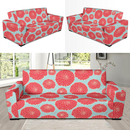 Marigold Pattern Print Design MR03 Sofa Slipcover-JORJUNE.COM