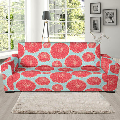 Marigold Pattern Print Design MR03 Sofa Slipcover-JORJUNE.COM