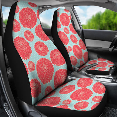 Marigold Pattern Print Design MR03 Universal Fit Car Seat Covers-JorJune