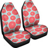 Marigold Pattern Print Design MR03 Universal Fit Car Seat Covers-JorJune