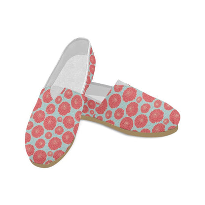 Marigold Pattern Print Design MR03 Women Casual Shoes-JorJune.com