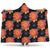 Marigold Pattern Print Design MR04 Hooded Blanket-JORJUNE.COM