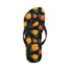 Marigold Pattern Print Design MR05 Flip Flops-JorJune