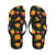 Marigold Pattern Print Design MR05 Flip Flops-JorJune