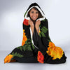 Marigold Pattern Print Design MR05 Hooded Blanket-JORJUNE.COM