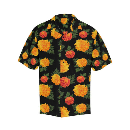 Marigold Pattern Print Design MR05 Men Hawaiian Shirt-JorJune