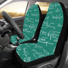 Math Pattern Print Design 01 Car Seat Covers (Set of 2)-JORJUNE.COM
