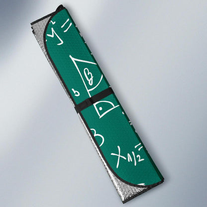 Math Pattern Print Design 01 Car Sun Shades-JORJUNE.COM