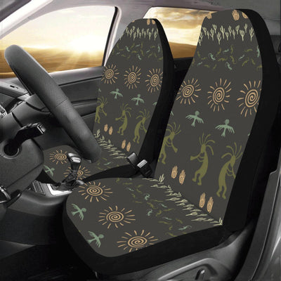 Mayan Pattern Print Design 04 Car Seat Covers (Set of 2)-JORJUNE.COM