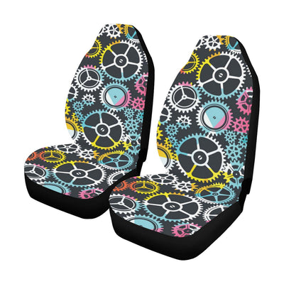 Mechanic Pattern Print Design 02 Car Seat Covers (Set of 2)-JORJUNE.COM