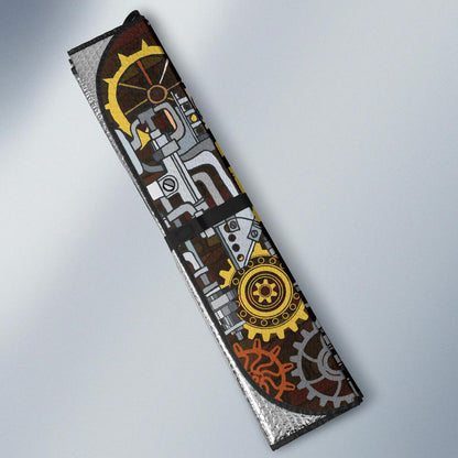 Mechanic Pattern Print Design 04 Car Sun Shades-JORJUNE.COM