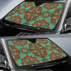 Medallion Pattern Print Design 02 Car Sun Shades-JORJUNE.COM