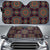 Medallion Pattern Print Design 03 Car Sun Shades-JORJUNE.COM