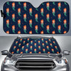 Mermaid Girl Pattern Print Design 01 Car Sun Shades-JORJUNE.COM