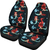 Mermaid Girl Themed Design Print Universal Fit Car Seat Covers