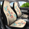 Mermaid Girl With Fish Design Print Universal Fit Car Seat Covers