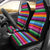Mexican Blanket Colorful Print Pattern Universal Fit Car Seat Covers
