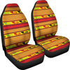 Mexican Blanket Ornament Print Pattern Universal Fit Car Seat Covers