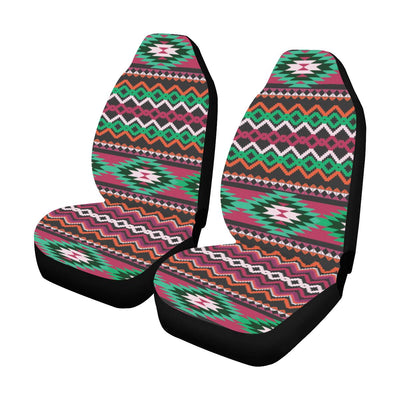 Mexican Pattern Print Design 01 Car Seat Covers (Set of 2)-JORJUNE.COM